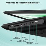 17.5" Portable DVD Player with 15.6'' HD Swivel Screen – 6h Battery, Supports Multiformat/SD/USB, Zonless, Synchronizes TV/Projector, Antishock and Memory, Dual Speakers, Remote Control - Imagen 10