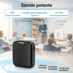 TONOR 15W Wireless Speaker with Wireless Microphone, Portable Bluetooth Voice Amplifier, PA Rechargeable Microphone System for Teachers, Tour Guides, Sports Trainers, K11 - Imagen 4