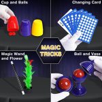 DINORUN Kids Games Magic Game with Magic Hat & Instructions & Wizard Costume for Kids - Pretend Play Toys Gift Kids 6 7 8 9 10 11 12 Years Old - Imagen 4