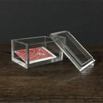 ZQION Magic Tricks Card Paragon 3D to erase Box Magic Cards Close Up Magic Accessories Mentalism Transparent Box - Imagen 3