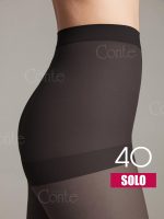 Conte elegant Set of 2 Sustainable Women's Half -matt Tights - Mixed Women's Sticky with Marked Panties - Only United Shade 40 - Imagen 4