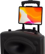 DYNASONIC - DYNAPRO 12 Plus (3rd Generation Tripod Pack) Professional Portable Bluetooth Speaker, Powerful 700W Bluetooth Speaker 2 Karaoke Microphones, Tablet Stand and Tripod - Imagen 4