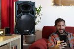 DYNASONIC - DYNAPRO 12 Plus (3rd Generation Tripod Pack) Professional Portable Bluetooth Speaker, Powerful 700W Bluetooth Speaker 2 Karaoke Microphones, Tablet Stand and Tripod - Imagen 6