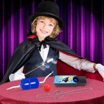 Magic Kit, Wizard Costume Set with Cape, Halloween Costume and Magic Tricks Set for Kids Ages 6 7 8 9 10 11 12 Years Old - Imagen 5