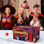Magic Kit, Wizard Costume Set with Cape, Halloween Costume and Magic Tricks Set for Kids Ages 6 7 8 9 10 11 12 Years Old - Imagen 7