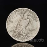 American 1921 Liberty Eagle Silver Dollar Peace Silver Dollar Foreign Coin Liberty Eagle Ocean Ancient Coin Collection - Imagen 3