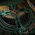 SOLOMAGIA Royal Sanctuary Noble (Foil) Emerald Kings Playing Cards - Imagen 3