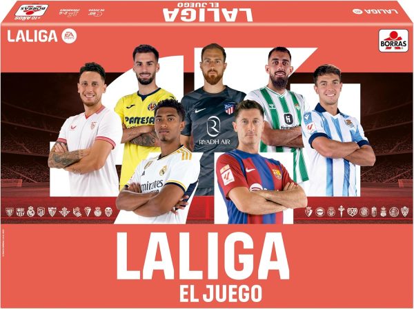 Borras - The LALIGA Game 23/24 | Strategy Board Game based on EA Sports. The Board Game for Football Lovers. Recommended from 10 years (19783)