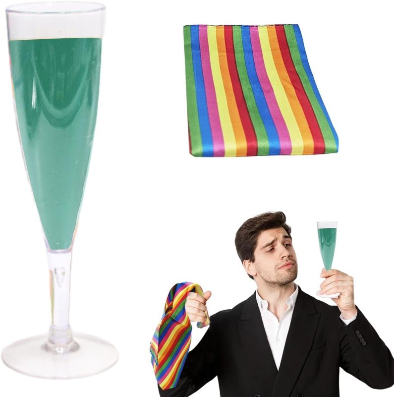 Magic Tricks with Crystal Color Change, Magic Tricks for Adults - Fun Stage Magic Trick, Professional Magic Trick,Amazing Funny Magic Tricks, Mag Props