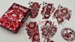 SOLOMAGIA Neko Samurai (Red) Playing Cards - Imagen 2