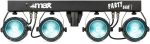 MAX PARTYBAR11 | Disco Lights 4 x COB Spotlight Par 20W, Party Light LED Lighting Auto Mode or DMX Mode, Remote Control and Tripod Included, Pre-programmed Shows, LED DJ Light, Party Lights - Imagen 10