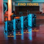 Ibiza Sound PORT8VHF-BT Portable and Self-contained Sound System, Bluetooth, Wireless, 200W Power with Up to 400W Range, Black - Imagen 5