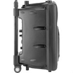 Ibiza Sound PORT8VHF-BT Portable and Self-contained Sound System, Bluetooth, Wireless, 200W Power with Up to 400W Range, Black - Imagen 9