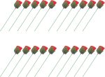 20 piezas de antorcha a rosa, accesorios de rosa con apariencia de llama, trucos de flores exquisitos profesionales, truco mágico de fuego, flor que aparece con llama para festival - Imagen 7