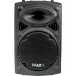 Ibiza - PORT12VHF-BT - Portable speaker 12"/700W MAX with 2 microphones (VHF), Remote Control and Protective Case - Bluetooth, USB, SD - Autonomy from 5 to 7h - Speaker Box - Imagen 7