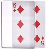 Omni Deck Frosted Binding Crystal Card - Magic Towers, Close-Up Illusion, Magic Block Eraser Trick Props - Imagen 3