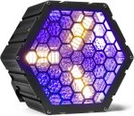 BeamZ RB90 set de 4 cegadoras retro LED con 3 COB de 30 W y 72 RGB SMD, control DMX, 127 efectos, kit de acoplamiento, atenuación 100%, ideal para escenarios y shows - Imagen 3