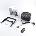 U`King 4 Pieces LED Par Light with Bag, 36 RGB LED Stage Lights with Remote Control and Sound Activation Mode, Disco Light for Parties Christmas DJ Bar - Imagen 7