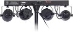 Ibiza - DJLIGHT60 - Light stand with 2 PAR RGBB & 2 MOON FOWER RGBBBA projectors - 4 in 1 LED pack - Imagen 3