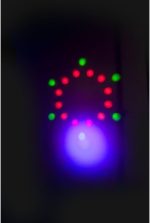 Ibiza - DJLIGHT60 - Light stand with 2 PAR RGBB & 2 MOON FOWER RGBBBA projectors - 4 in 1 LED pack - Imagen 4