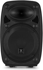 Vonyx Verve38 800W Portable Powered Speaker with Battery, Bluetooth, 12" Subwoofer, USB/SD/MP3 Player, AUX Input, 2 UHF Microphones, Karaoke and Remote Control, Black - Imagen 5