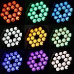 HOLDLAMP 18 LED Par Light RGBW Stage Light 4 in 1 with DMX 4/8CH for Party, Disco, Bar, Family Party and Church - Imagen 3