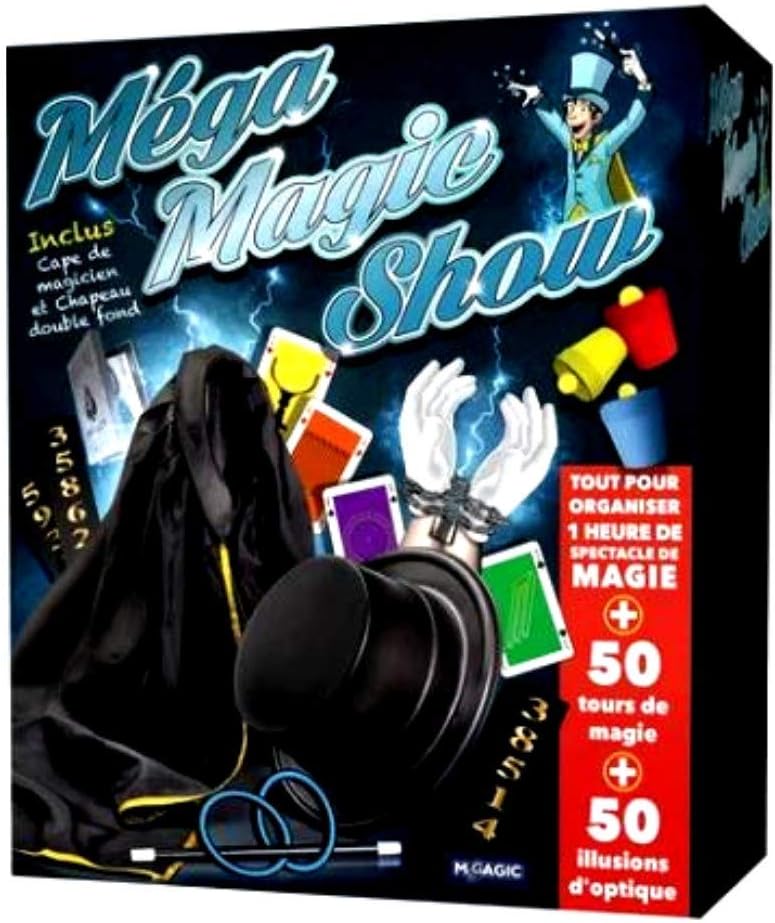 Megagic Mega Magic Show, MMS, Blue Megagic Mega Magic Show, MMS, Blue