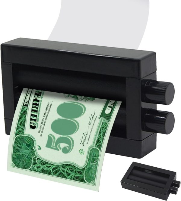 Máquina Impresora De Billetes,Impresora De Billetes Infantil para Magia Cercana - Juegos Educativos, Accesorios De Magia Juguetes De Truco para Fiestas Y Espectáculos