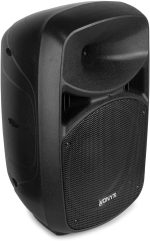 Vonyx VPS102A - Sound System 600W max (300W Output, 200W RMS), Bluetooth, USB, Rhythmic LEDs, Microphone, Remote Control and Stands Included for Events, Karaoke and Beginner DJs - Imagen 4