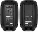 Vonyx VPS102A - Sound System 600W max (300W Output, 200W RMS), Bluetooth, USB, Rhythmic LEDs, Microphone, Remote Control and Stands Included for Events, Karaoke and Beginner DJs - Imagen 7