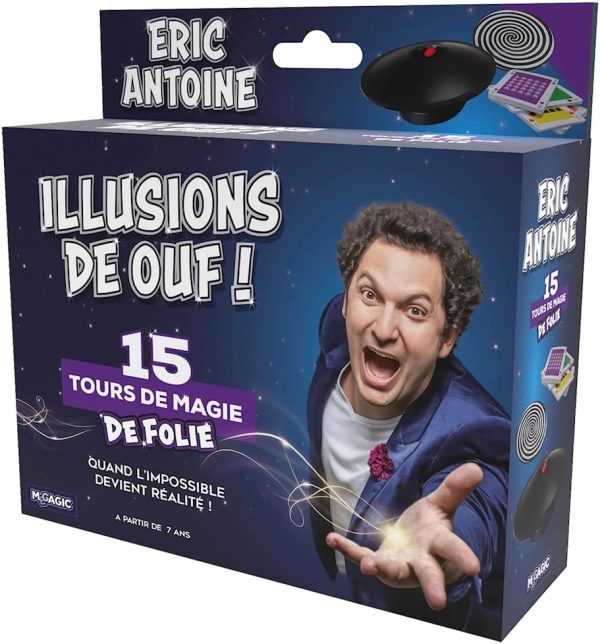 Megagic Eric Antoine Magic Case for Children-Uf Illusions, Blue (E16)