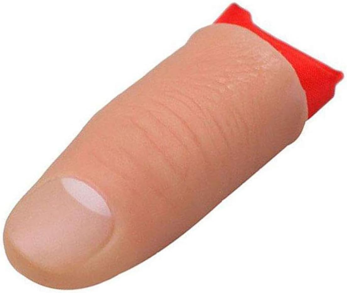 Accesorios Mágicos de Dedo Falso - Accesorios Truco Seda Desaparecedora,Juguete Realista para Magos Bromas Carnavales Fiestas Familiares Espectáculos Cumpleaños Entretenimiento - Imagen 9