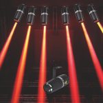 LED pinspot light, SENLAN LED 9W RGB 3 in - 1 pinspot light and make the stage lights by the IR remote controller - Imagen 4