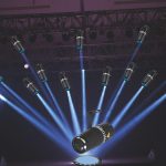 LED pinspot light, SENLAN LED 9W RGB 3 in - 1 pinspot light and make the stage lights by the IR remote controller - Imagen 5