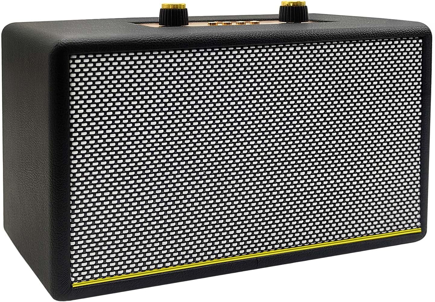 Portable Retro Bluetooth Speaker with FM Radio Aux Input, USB Portable Retro Bluetooth Speaker with FM Radio Aux Input, USB Port, Micro SD Card Slot, Battery Powered Wireless Speakers, Gifts for Home, Classroom, Party