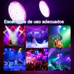 BETOPPER RGBW Stage Light 4-in-1 DJ Lights 120W DMX LED Par Light Disco Lights DJ Sound Activated Party Lights for Churches, Weddings, Bands, Drama, Club, Christmas Party Lights LPC120 (2PC) - Imagen 7