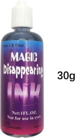 A mysterious disappearing ink toy set of 24 bottle-like pieces Erases ink for tricks a missing route with 24 mini bottles with Punks Magic tools for - Imagen 7