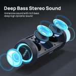 RIENOK Bluetooth Speaker 5.3 30W Portable Wireless Speaker Waterproof IPX7, Bass, Stereo Sound, Supports Micro SD AUX - Imagen 5