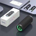 RIENOK Bluetooth Speaker 5.3 30W Portable Wireless Speaker Waterproof IPX7, Bass, Stereo Sound, Supports Micro SD AUX - Imagen 8