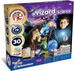 Science4you Science of the Wizard, Children 8+ Years Multi Language - Magic Science Kit for Children, 19 Activities: Make a Crystal Ball with Your Wizard Wand, Educational Games