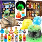 Mostof Wizard Potions Kits for Kids Mix 20 Magic Fairy Potions with Magic Cauldron Creative Toys Gift