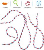 TOYANDONA 10 Juegos Cuerdas para Trucos Infantiles Resistentes y Compactas Juguetes de Escenario Fáciles de Usar para Diversión y Aprendizaje - Imagen 6