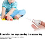 Classic Magic Trick Toy Bottle Key Three Folding Keys Close Up Illusion Gimmick Prop - Imagen 6