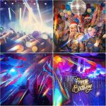 UKing 60W Stage Light with Stand, DMX-3/6/15CH 24pcs RGBW LED Par Headlight +8pcs RGBW Derby Disco Lighting for Party Churches Concerts Weddings Birthday Parties - Imagen 7