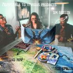 DND Battle Games Map D&D 5E Grid 4Mat 8Scenarios Dry Erase Pens and AOE Spell Template 23x33 Inch Starter Set Dungeons and Dragons Double-Sided Gift Accessories - Imagen 9
