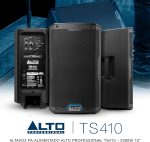 ALTO TS410 2000W 10 Inch Autoamplified Speaker with 3 Channel Mixer, Bluetooth Streaming, Wireless Speaker Pairing, DSP and App - Imagen 8