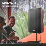 Vonyx VSA700 – Portable Speaker 15 Inches and 1000 W with Battery, 2 Wireless Handheld Microphones, Bluetooth 5.0, MP3, Built-in Amplifier, Ideal Presentations, Conferences, Musicians, DJ - Imagen 10