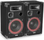 PA DJ Equipment 700W - 10" Speakers Amplifier with MP3, USB, SD and Remote Control - Powerful Sound for Parties, Celebrations and Events - Includes Cables and Easy Installation - Imagen 7