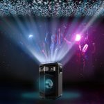 Powerful Bluetooth Speaker, Trolley with Wheels, Bluetooth Speaker, 60W, Portable Speaker, Wireless, USB, SD Card, Aux 3.5 mm, Karaoke LED, Speaker 26 x 44 cm - Imagen 9
