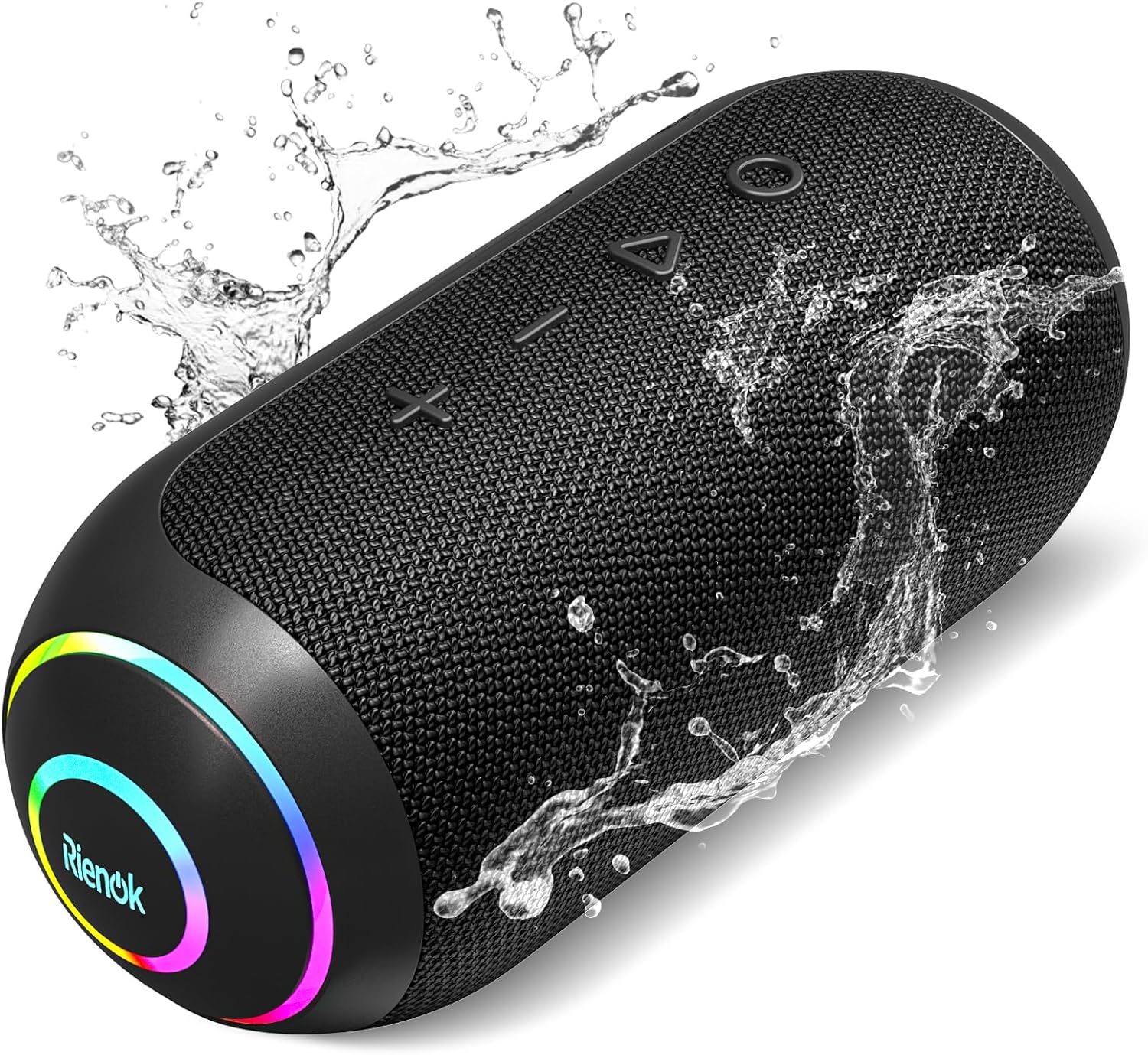RIENOK Bluetooth Speaker Powerful 35W Tweeter and Woofer Bluetooth 5.3 RIENOK Bluetooth Speaker Powerful 35W Tweeter and Woofer Bluetooth 5.3 Waterproof IPX7 Portable Wireless Stereo Pairing Supports TF Card, AUX